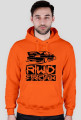 E46 - RWD Freak (bluza męska kapturowa) ciemna grafika