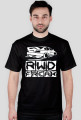 E46 - RWD Freak (koszulka męska) jasna grafika