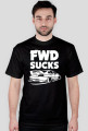 E46 - FWD sucks (koszulka męska) jasna grafika