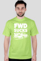 E46 - FWD sucks (koszulka męska) jasna grafika