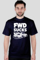 E46 - FWD sucks (koszulka męska) jasna grafika