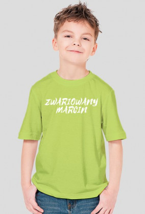 Zwariowany Marcin - koszulka dziecięca (różne kolory)