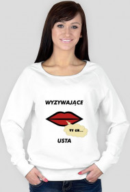 Wyzywające usta - Bluza
