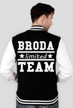 BLUZA COLLEGE LOGO PRZÓD I TYŁ