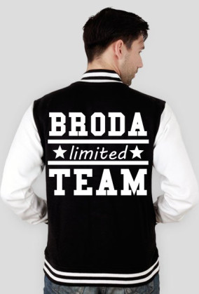 BLUZA COLLEGE LOGO PRZÓD I TYŁ