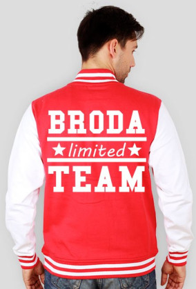BLUZA COLLEGE LOGO PRZÓD I TYŁ