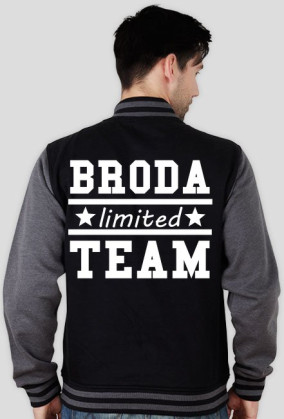 BLUZA COLLEGE LOGO PRZÓD I TYŁ