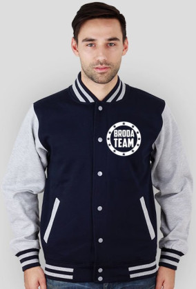 BLUZA COLLEGE LOGO PRZÓD I TYŁ