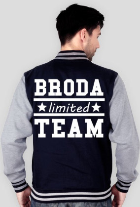 BLUZA COLLEGE LOGO PRZÓD I TYŁ