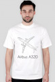 Koszulka Airbus A320 Rysunek Techniczny