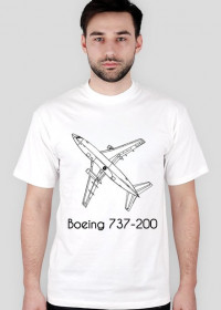 Koszulka Boeing 737-200 Rysunek Techniczny