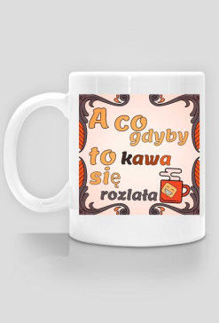 Kubek z nadrukiem kawy