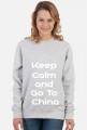 Bluza Keep Calm and Go to China