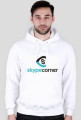 Biały Corner Bluza
