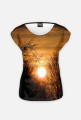 Koszulka damska fullprint Zachód słońca