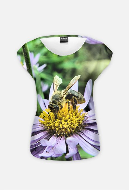 Koszulka damska fullprint Pszczółka