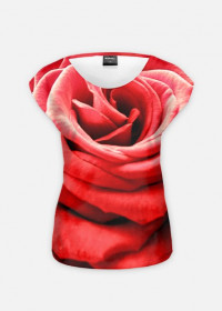 Koszulka damska fullprint Róża