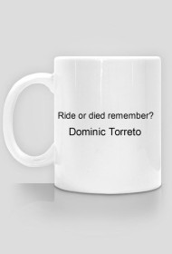 Kubek Ride or died ENG