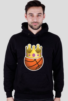 Basketball czarna bluza