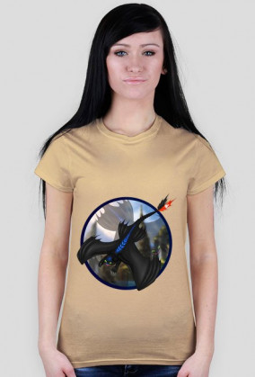 Smok Szczerbatek HTTYD T-shirt Women