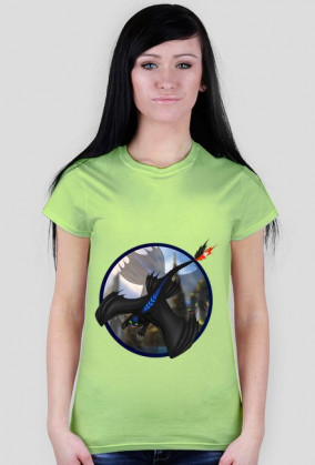 Smok Szczerbatek HTTYD T-shirt Women