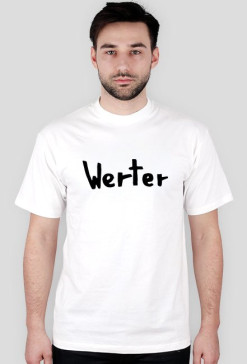 Werter - koszulka męska biała