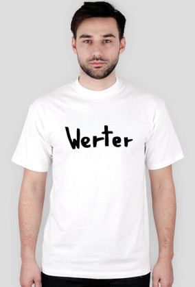 Werter - koszulka męska biała