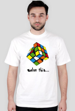 Męska Kostka 3x3x3 - solve this...