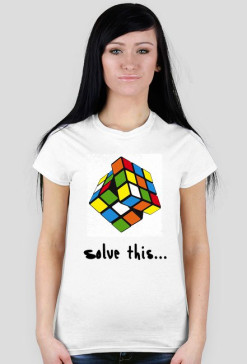 Damska Kostka 3x3x3 - solve this...