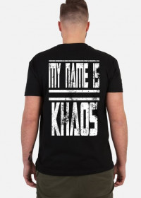 Madness Art - Koszulka My Name Is Khaos