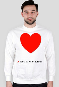 Bluza z serii J LOVE MY LIFE