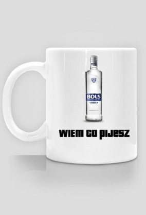 Kubeczek z serii WIEM CO PIJESZ