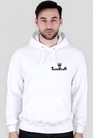 TestoViroN white hoodie