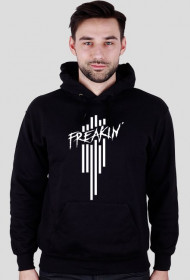 Hoodie - Freakin' | BLACK