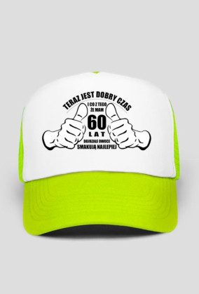 Czapka urodziny 60