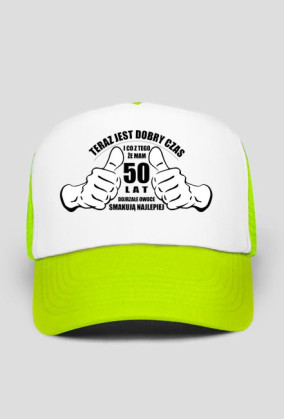 Czapka urodziny 50