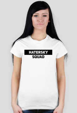 Koszulka damska HaterSKY Squad (biała)