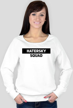 Koszulka damska HaterSKY Squad (biała)