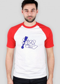 Koszulka dwukol.: dobry rap / logo JS