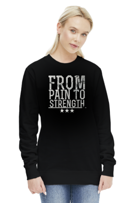 Bluzka damska "FROM PAIN TO STRENGTH"
