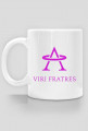 Kubek z logo Viri Fratres i napisem