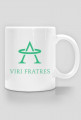 Kubek z logo Viri Fratres i napisem