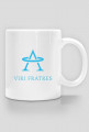 Kubek z logo Viri Fratres i napisem