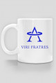 Kubek z logo Viri Fratres i napisem