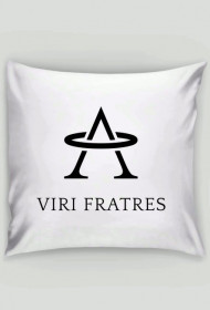 Poduszka z logo VF, napisem i podobizną wodza - na wesoło :)