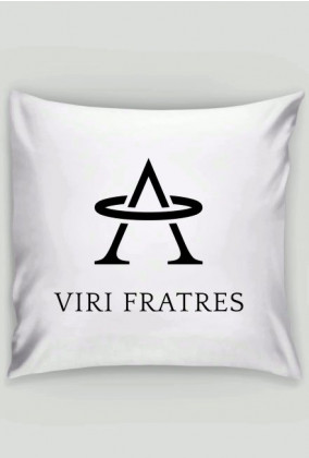 Poduszka z logo VF, napisem i podobizną wodza - na wesoło :)