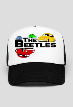 The Beetles (czapeczka) ciemna grafika