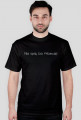 T-shirt "Nie śpię, bo PRomuję" - black