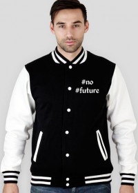 Bluza typu College "#no #future"