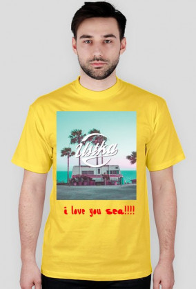 Koszulka I Love Sea!!!